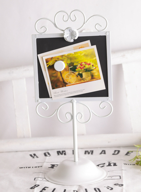 铁艺小黑板咖啡馆摆件乡村