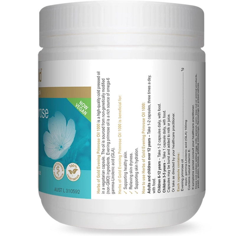 澳洲herbsofgold月见草油女软胶囊 HerbsofGold海外月见草油