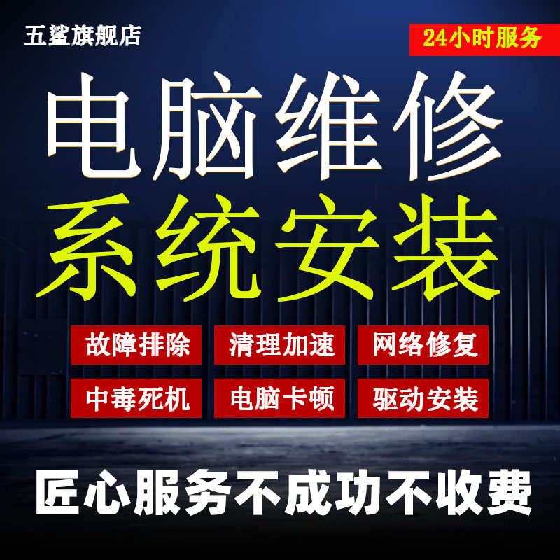 电脑远程维修问题咨询修复疑难杂症技术服务故障排除系统解决调试-图0