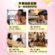 Magic Academy Jelly Sticker Book Quiet Book Landscaping Sticker Paste Painting Game Book Children Girls Educational Toy