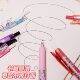 Genuine Sanrio gel pen ST head cinnamon dog Kuromi quick-drying press pen student brush exam special pen