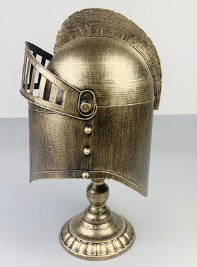 复古仿真中世纪勇士头盔装饰品
