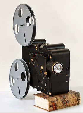 仿真复古老式电影放映机大号模型