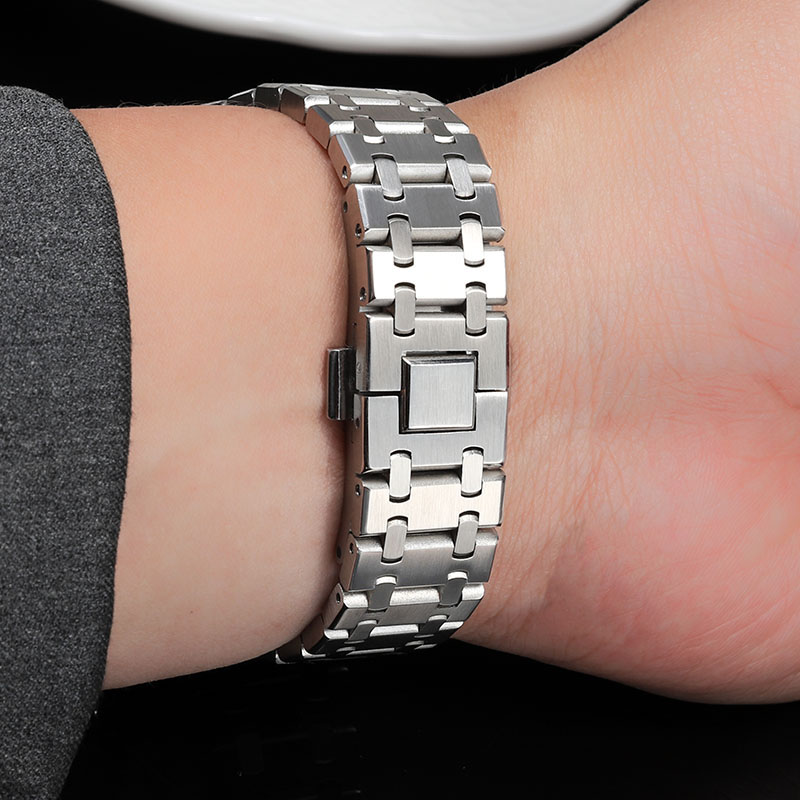 适配G-SHOCK卡西欧钢铁之心GST-B100/W300/S310/400G手表带钢带男 - 图2