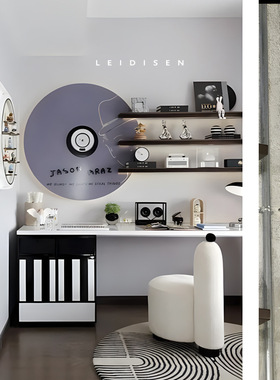 新款现代简约样板间音乐主题软品