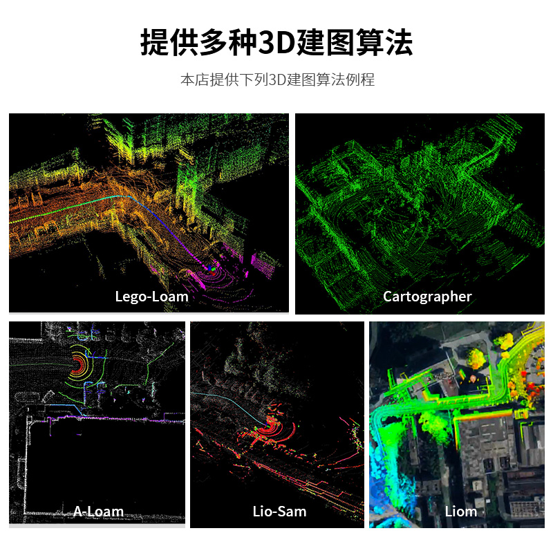 亚博智能 万集WLR720激光雷达16多线ROS机器人三维建图导航无人车 - 图0