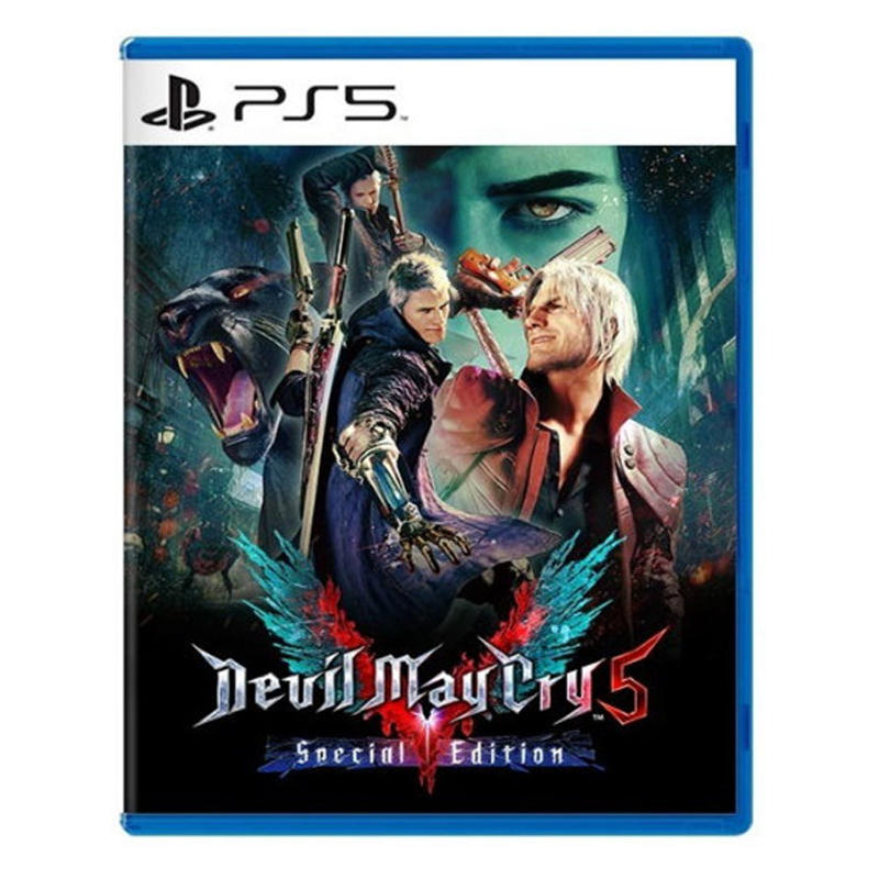 现货全新正版 PS5动作游戏鬼泣5特别版 DMC5含dlc中文语言包特典卡可游玩维吉尔 PS5版-图0