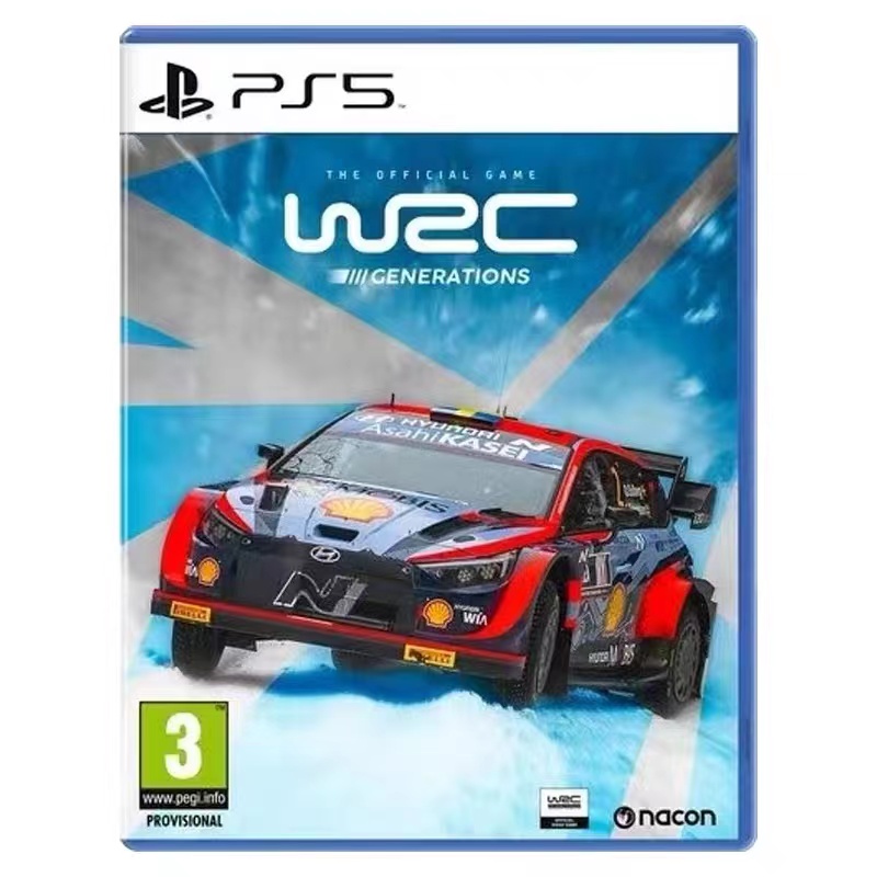 现货全新索尼PS5赛车游戏 WRC Generations新世代 PS5版拉力锦标赛世纪支持双人-图0