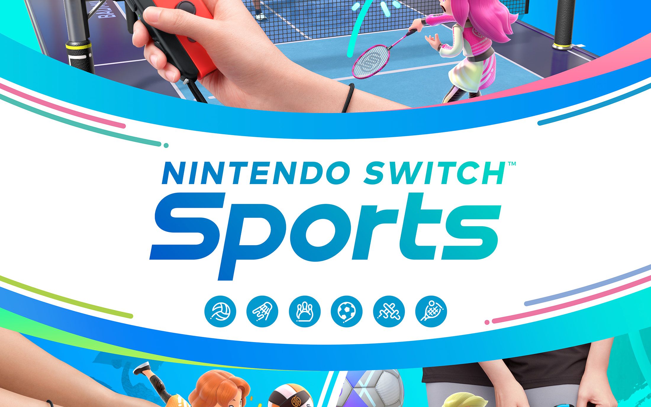 现货全新中文正版switch体感游戏任天堂运动 ns卡带 Nintendo Switch Sports更新后支持高尔夫项目-图3