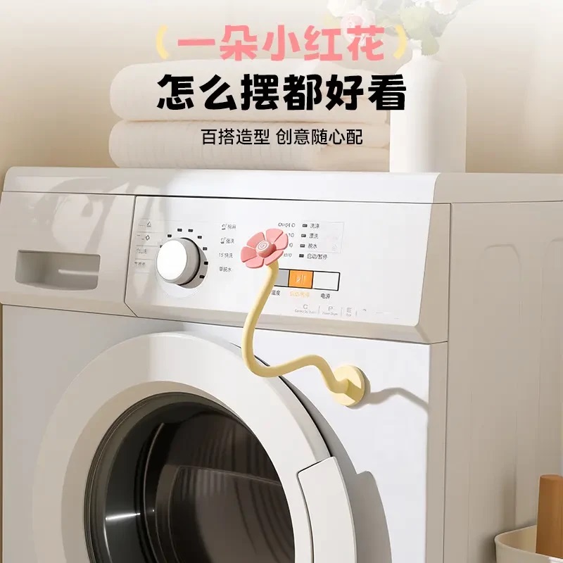 滚筒洗衣机通风卡扣磁吸防撞限位器防霉异味保护贴前置门挡固定器 - 图2
