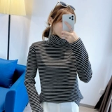 Утепленный лонгслив для школьников, удерживающая тепло брендовая рубашка, бархатная двусторонная футболка, увеличенная толщина