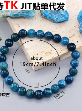 Genuine Natural Stone Bracelet Man Women Labradorite Red