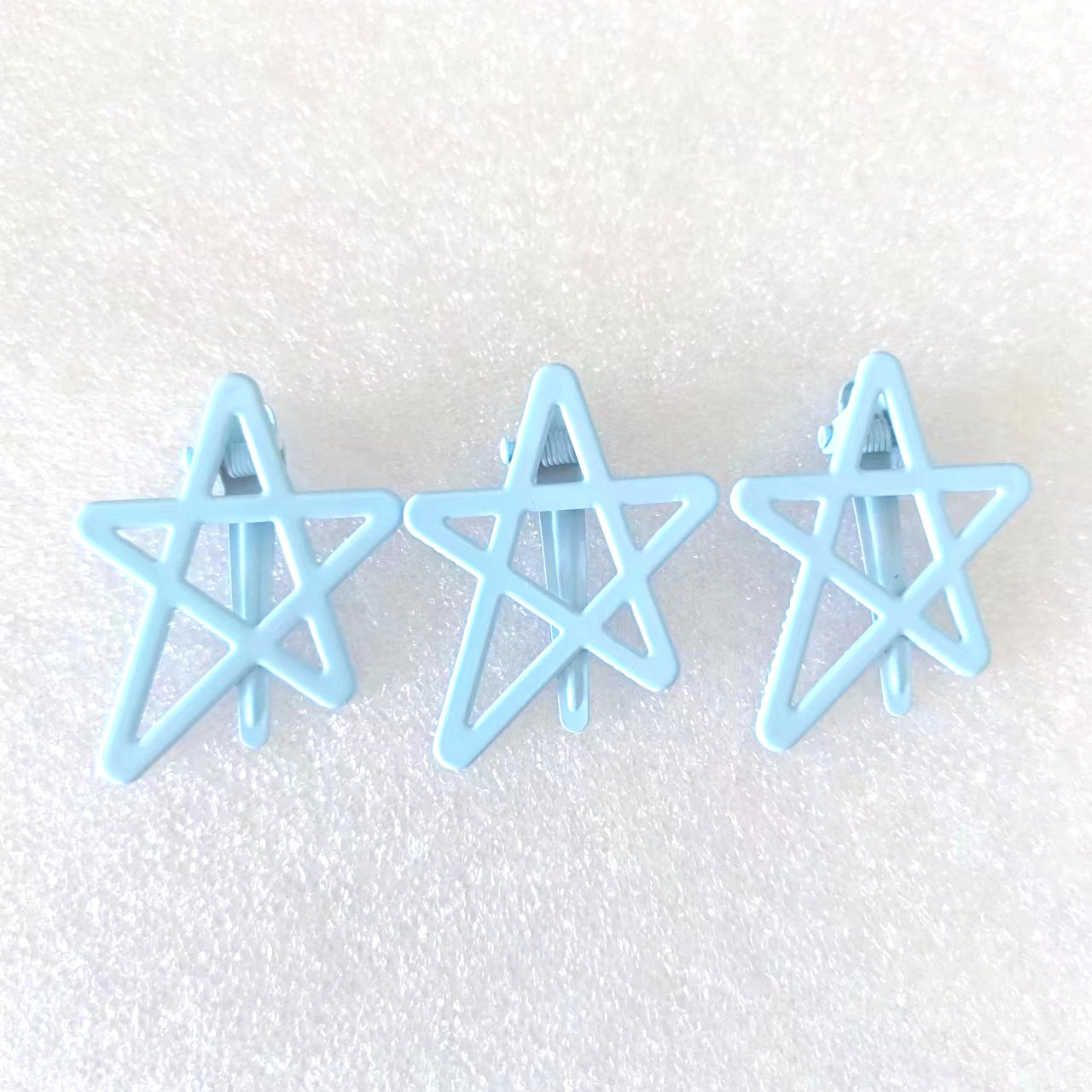 Dopamine colored star hair clip, sweet girl heart bangs clip,淘宝优惠券,粉丝福利购,淘宝优惠卷