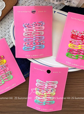 s Hair Clip Kids Headwear Children Accessories Baby BB Clips