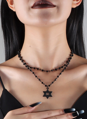 Dark Bat and Spider Pendant for Halloween NK24740