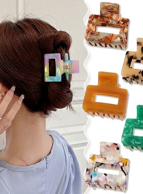 ble Print Ponytail Shark Clip Barrettes Hair Accessories NEW