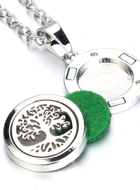 Oils Diffuser Necklace Locket Pendant Free with pcs Oil Pads