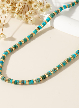 Bohemia Natural Chain Necklaces for Women Stainless Jewelry