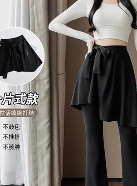 屁帘女2026新款鲨鱼裤瑜伽裤遮挡裙运动健身遮胯显瘦一片式半身裙