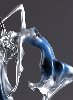 桌面客厅摆件舞者工艺品