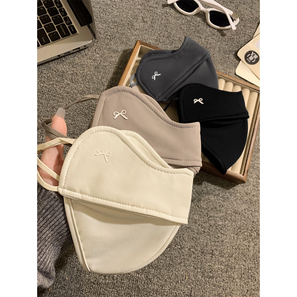 3D立体保暖口罩女冬天骑行防风防寒护眼角面罩秋冬高颜值2025新款 - 图3