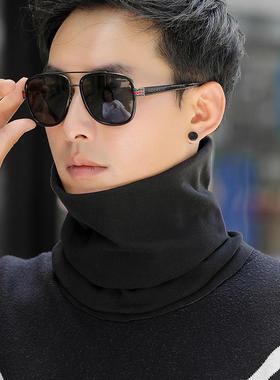 围脖保暖男士2025秋冬季新款护颈围巾女薄款脖套防寒防风骑行面罩
