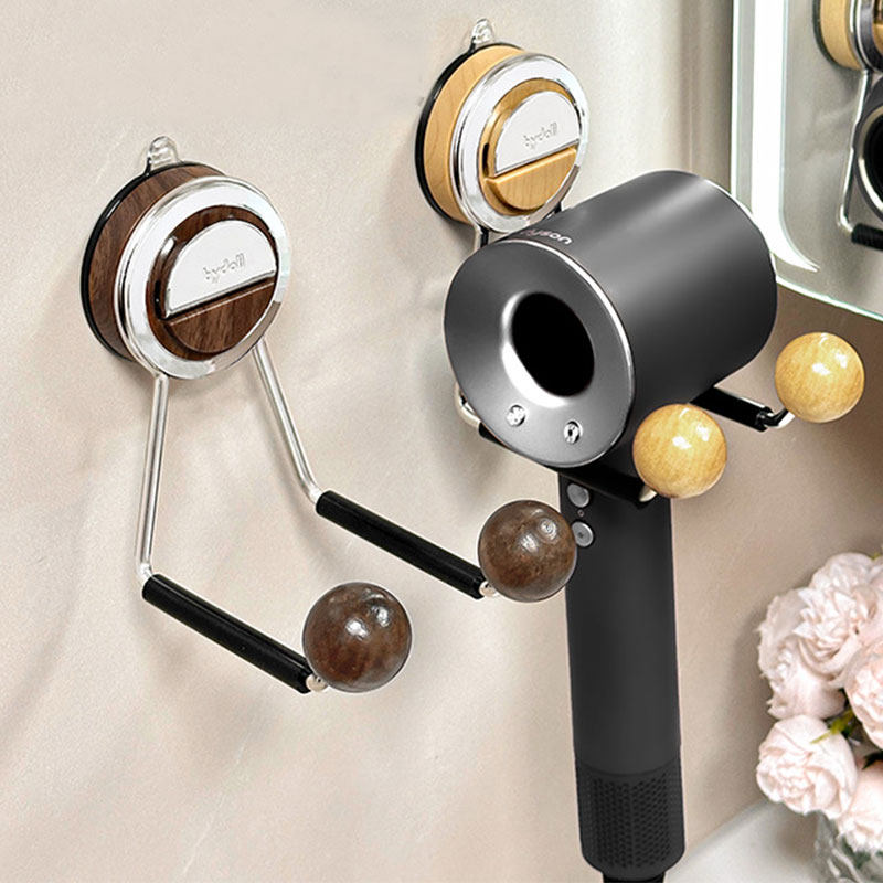 吹风机支架壁挂电吹风收纳挂架子吸盘风筒卫生间浴室免打孔置物架,淘宝优惠券,粉丝福利购,淘宝优惠卷