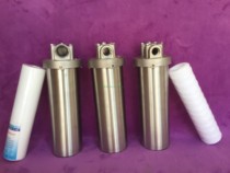 304 stainless steel front filter backwash home well water tap water pipe central water purifier 10 20 inch