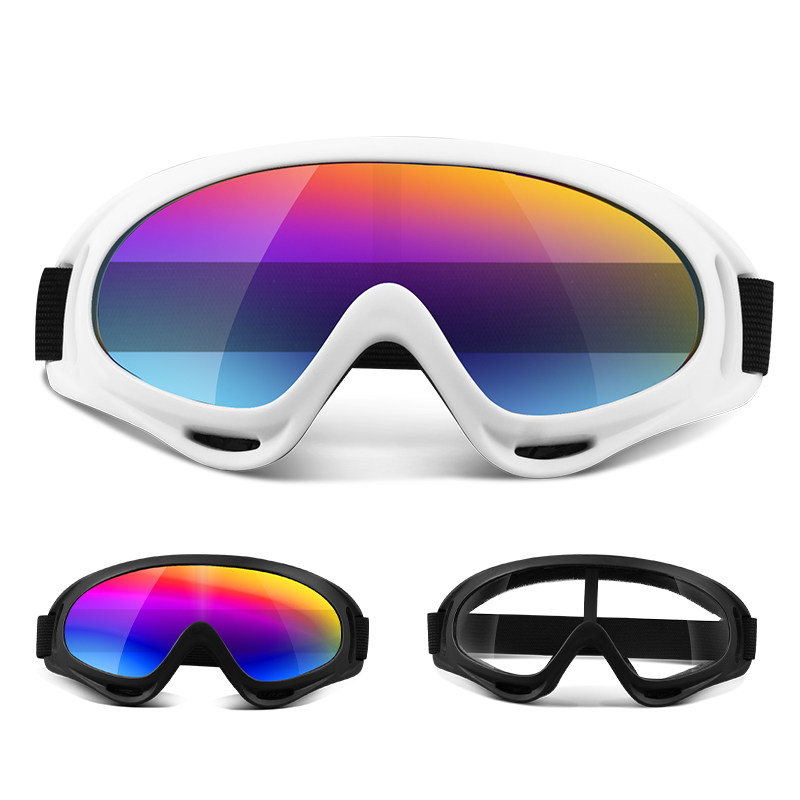 防风沙护目镜骑行风镜电动摩托车防尘男女滑雪镜防护眼镜眼睛电焊 - 图0