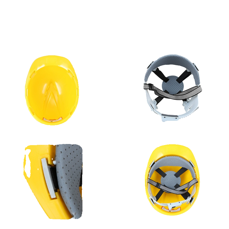安全帽内衬配件可拆卸吸汗带玻璃钢头盔内胆旋钮按钮工地通用帽衬 - 图3