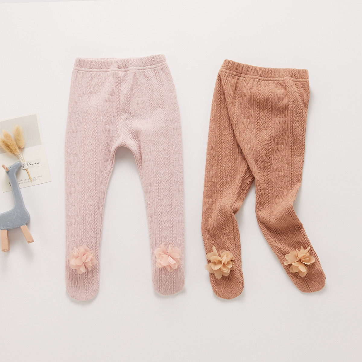 韩版童装女宝宝坑条连体裤袜春秋季舒适小童婴幼儿连脚打底袜洋气,淘宝优惠券,粉丝福利购,淘宝优惠卷