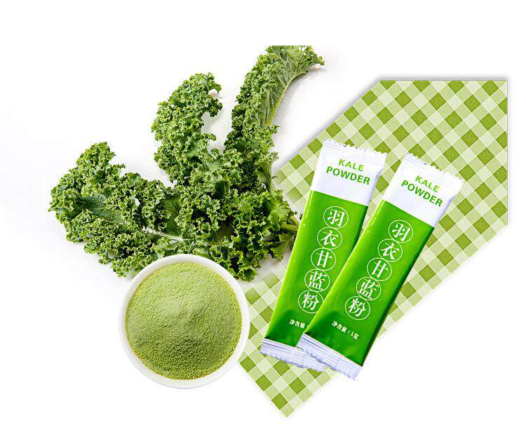 羽衣甘蓝蔬菜粉青汁kale powder 画迈天然粉粉食品