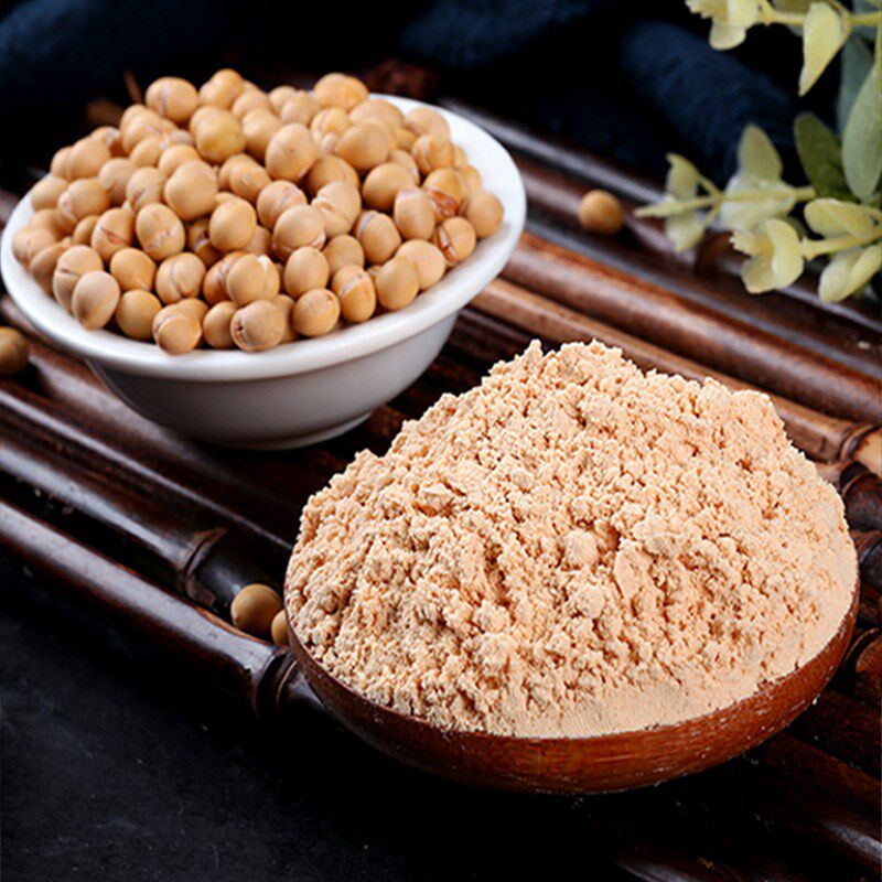 黄豆粉熟5斤超细研磨即食豆浆冲饮 画迈黄豆
