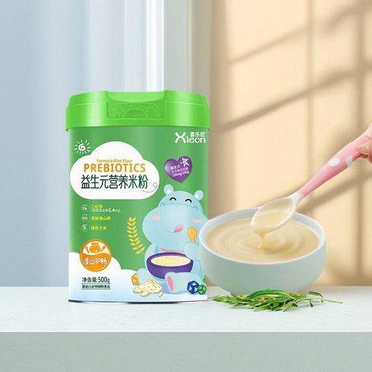 Пребиотическая пищевая добавка из рисовой муки для детей 1-3 уровня с высоким содержанием железа