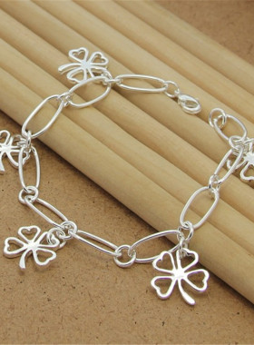 r Heart Snake Bone Bracelet For Women Men Charm Jewelry Gift