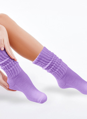 5 Pcs of Women's High Socks, Breathable and Moisture-Wicking
