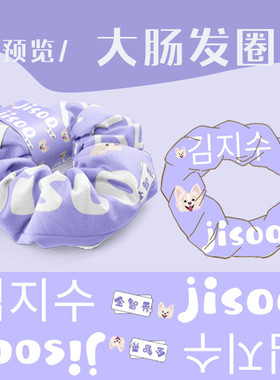 lisa应援周边金智秀朴彩英发饰