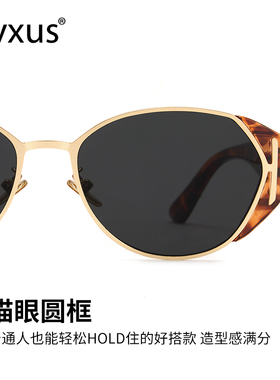 Cyxus墨镜女潮2025新款玳瑁色
