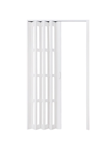 ПВХ складной перегородки -пуль Открыть кухню невидимое газовое отверстие бесплатно -временная дверь без удара