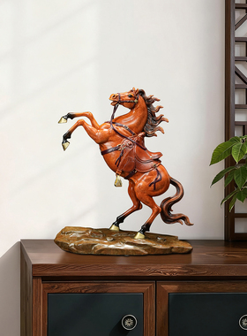 立马成功铜马摆件招财开业礼品