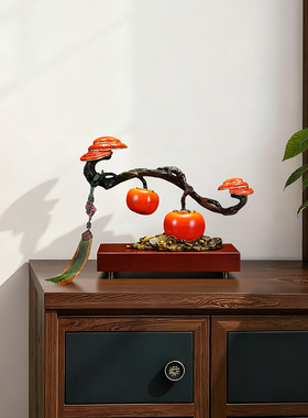 铜事事如意摆件招财客厅玄关装饰