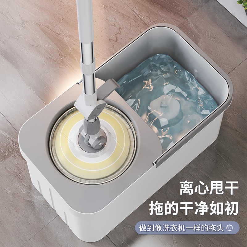 五月花旋转拖把家用免手洗一拖净拖地墩布新款自动脱水拖布桶懒人