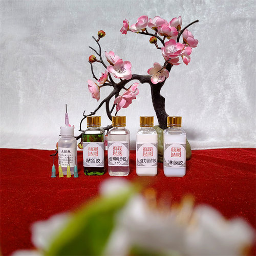 净味超粘掐丝珐琅画粘丝胶景泰蓝手工diy调砂胶强力固沙胶带针头 - 图0