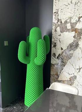 Gufram大型仿真网红仙人掌衣帽架雕塑家庭房间装饰客厅落地大摆件