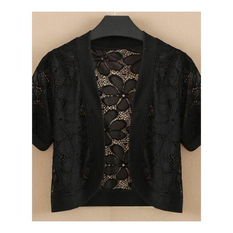  栗颜蕾丝衫/雪纺衫