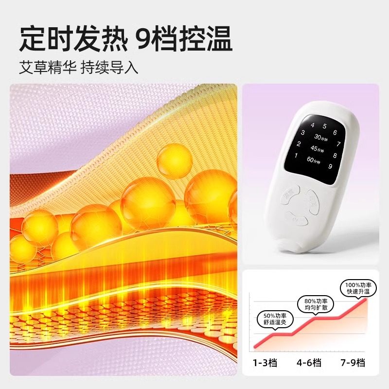 【所有女生直播间】元气达人艾草电热坐垫热敷垫屁垫,淘宝优惠券,粉丝福利购,淘宝优惠卷