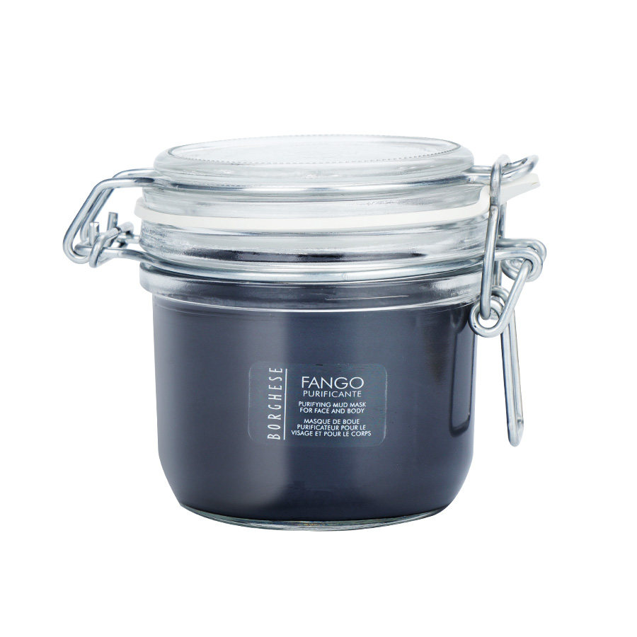 贝佳斯黑泥清洁粉刺212g抗氧面膜 BORGHESE贝佳斯海外涂抹面膜