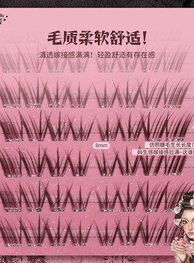 麦丢丢灵动岛假睫毛轻泰式