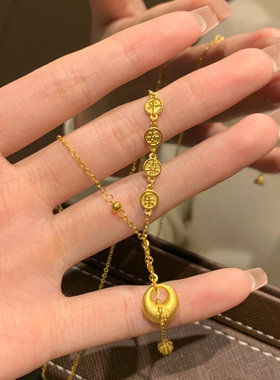 福运满满~轻奢国潮风18k金色