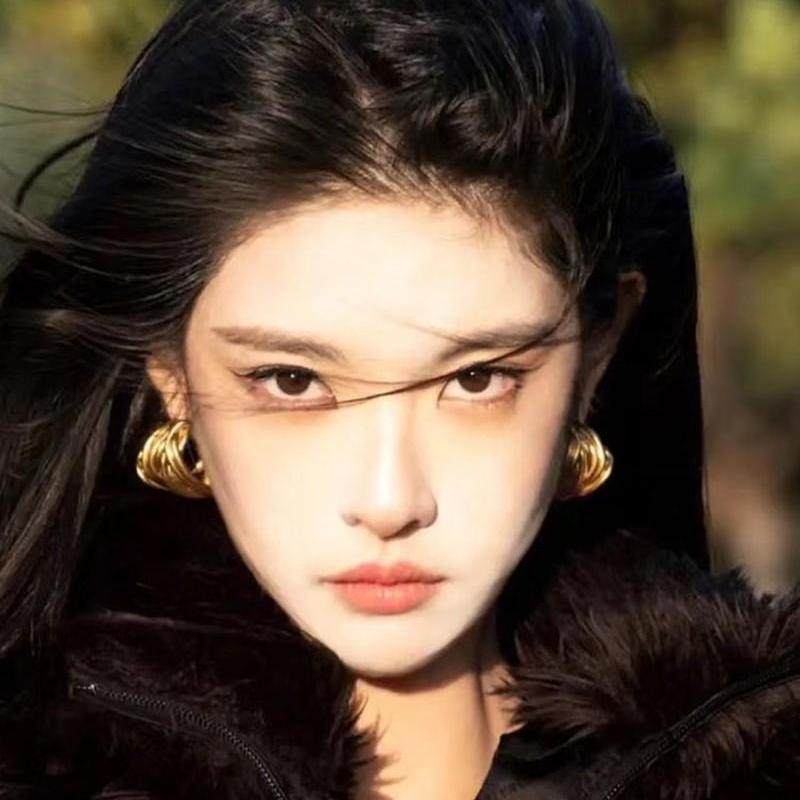 S925银针复古高级感镂空金属重工绕线C形圈圈耳环潮人小众耳饰女,淘宝优惠券,粉丝福利购,淘宝优惠卷